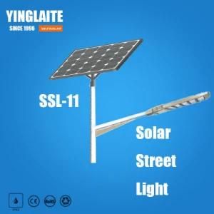 5 Years Warranty IP65 Waterproof 6m Pole 60W Solar Street Lamp