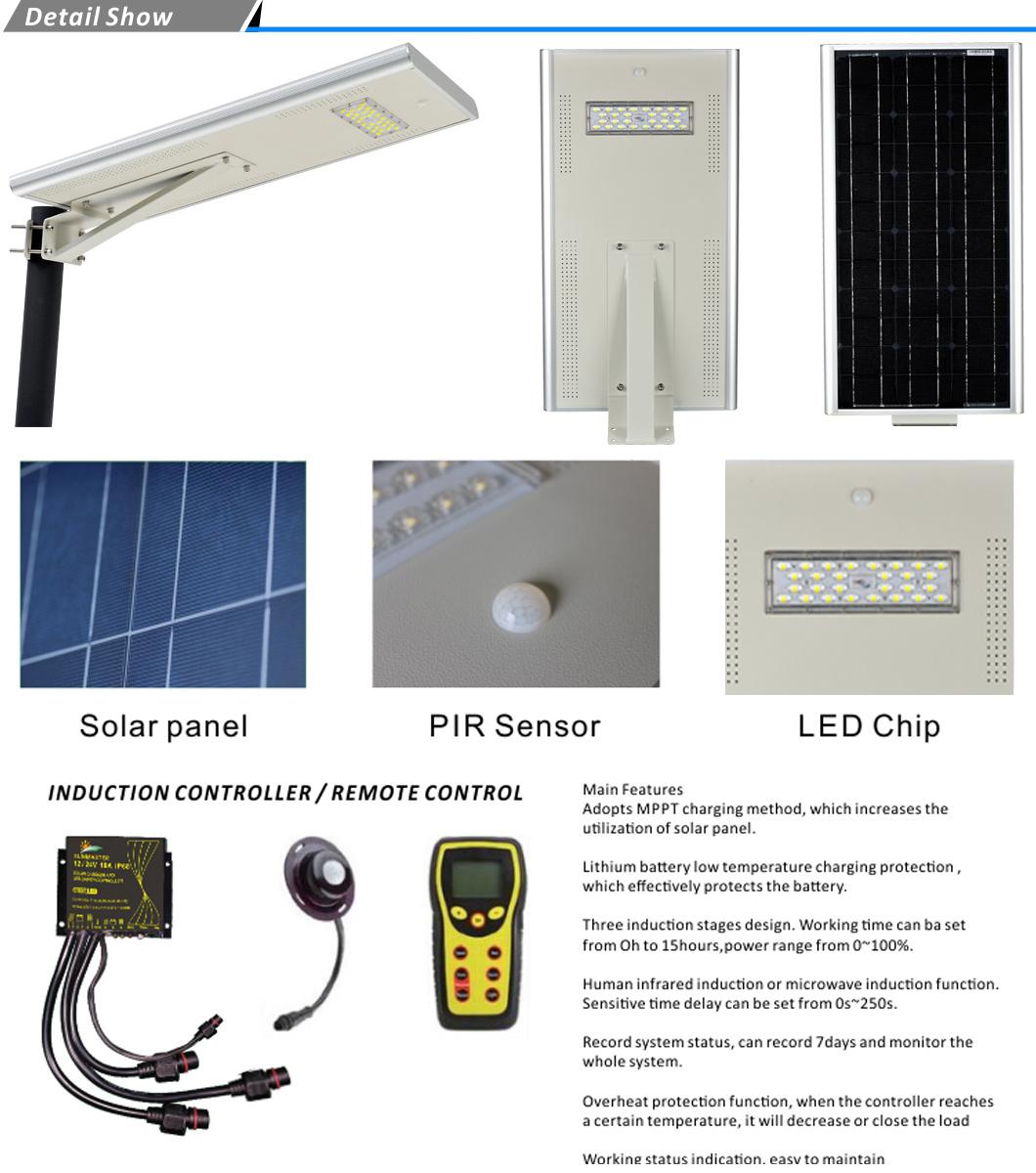 Solar LED Street Light Pole Solar