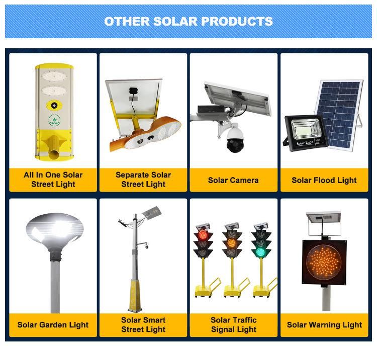 High Brightness 3030 LED Chips Waterproof 12W Solar Garden Light