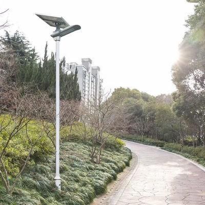 Split Solar Cell Integrated Lens Cool White Garden Street Light