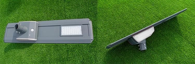 Outside Decorative RGB LED Parking Lot All in One Solar Power Street Light