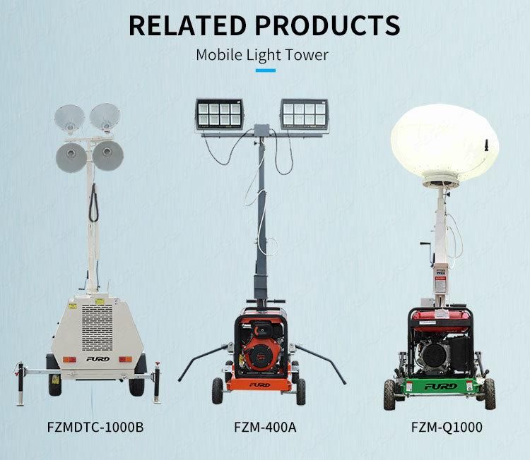 Eco Power Mobile Lighting Tower with LED