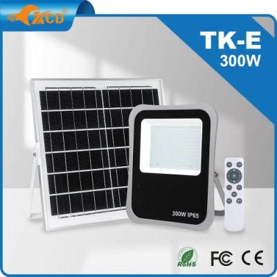 Competitive Price IP66 Most Powerful High Brightness Garden Stadium LED Solar Flood Light 300W