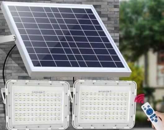 100W LED Solar Flood Lights Outdoor Motion Sensor Security Solar Powered LED Flood Light Solarlight LED Garden Lights Street Light Solar Panel LED Solar Light