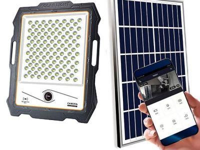 Wholesale Outdoor LED Solar Powered Flood Light 100W 200W 300W 400W 600W with WiFi Motion Sensor Camera Projectors