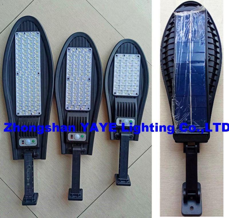 Yaye 2022 Hottest Sell Waterproof IP65 Solar 30W LED Street Road Pathway Light with Motion Sensor/ 3000PCS Stock