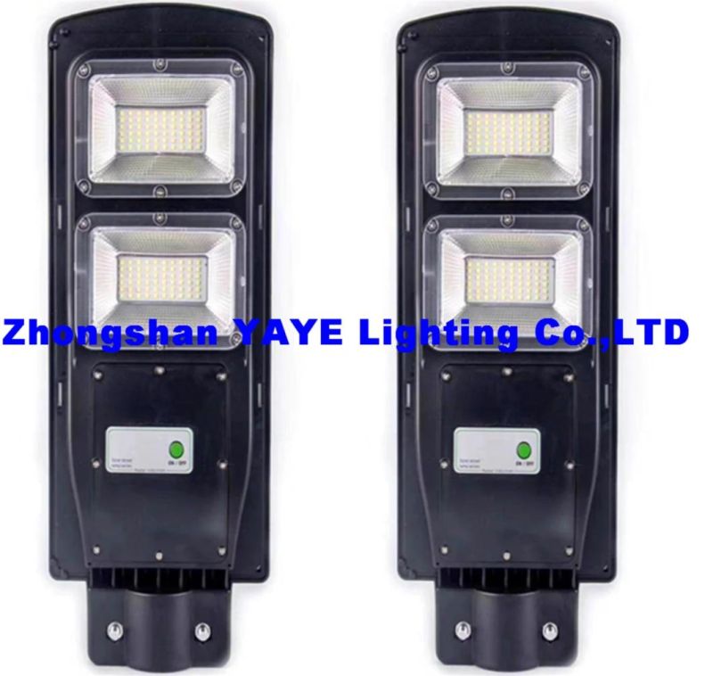 Yaye 18 Hot Sell Good Price 40W All in One Solar Street Light / 40 Watts Solar Garden Light with Remote Controller