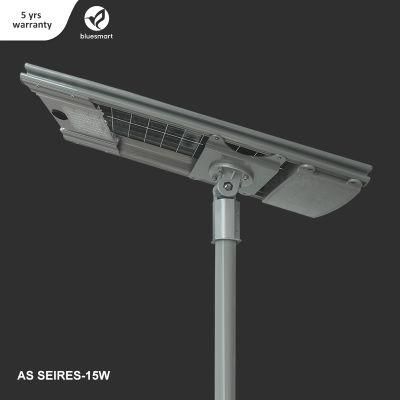 15W All in One Solar Light Outdoor Solar Motion Sensor Garden Street Light