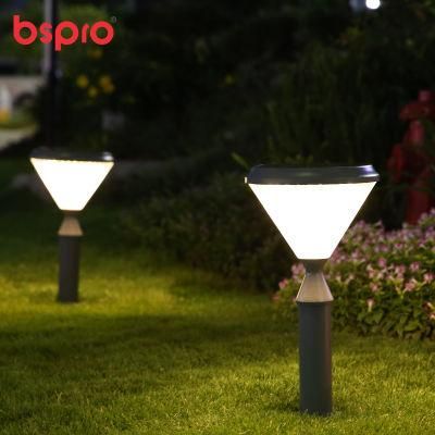 Bspro Pathway Decoration Sun Powered Spike Landscape Lighting Waterproof Outdoor LED Solar Garden Lights