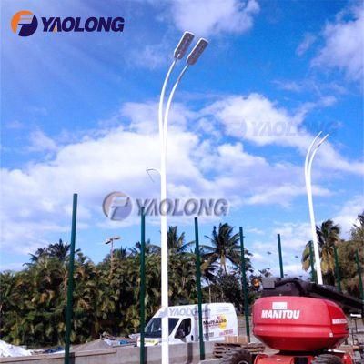 6m-12m Aluminum Alloy LED Light Pole for Parking Lot