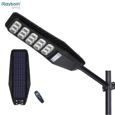 Solar LED Yard Light 60W 80W 100W Integrated All in One Solar LED Street Flood Light Price List Playgroud Road Lighting Project