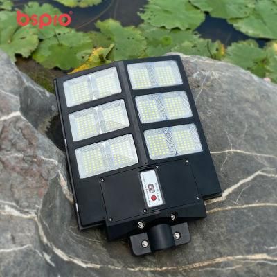 Bspro High Lumen Modern Design Waterproof All in One Outdoor IP65 Energy Saving 300W LED Solar Street Light