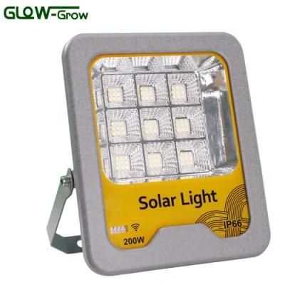 200W Waterproof SMD High Power Solar LED Flood Light for Outdoor Use