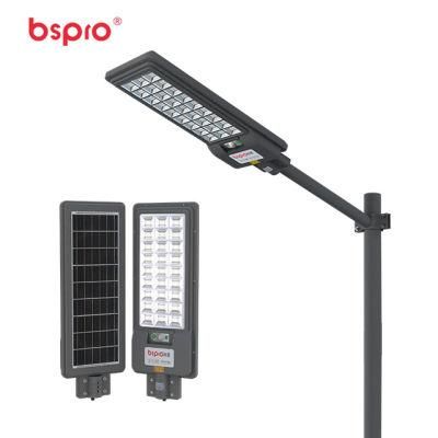 Bspro Streetlight All in One Power Panel IP65 for Village 300 Watts LED Solar Street Light