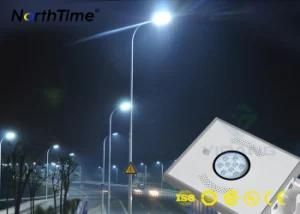 Outdoor Renewable Energy Solar Panel Street Light with PIR Sensor