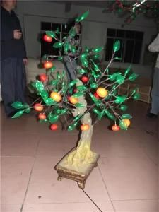 Tree Light Plastic Fruit Flower Landscape Decoration LED Resin Iron Crystal Tree Lighting