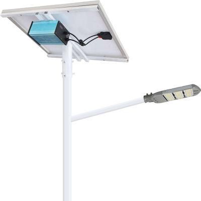 Scenery Complementary Remote Control New Design Ctorch Cylindrical Dust to Dawn DC Solar Street Light