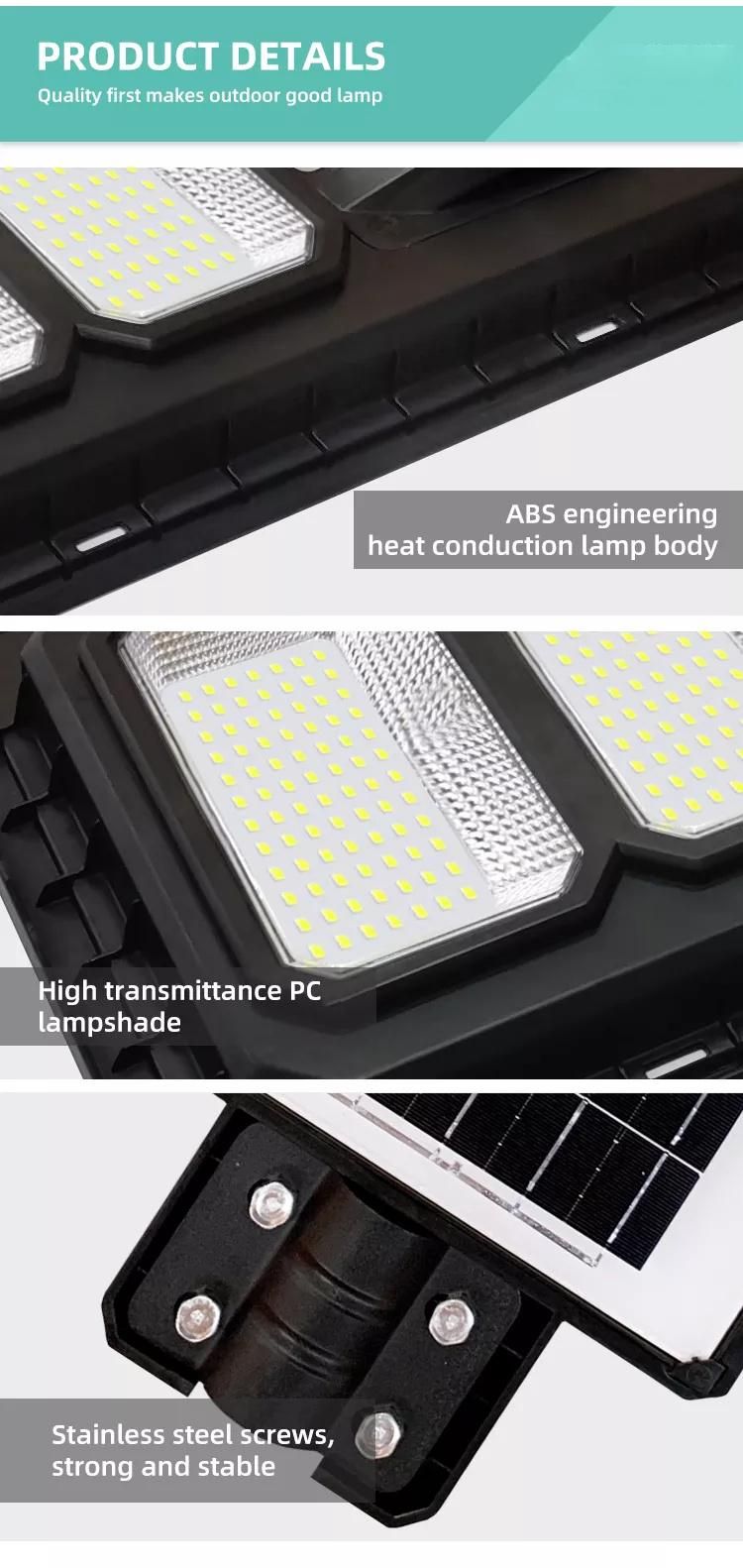 Outdoor Waterproof 300W LED Solar Street Light with Sensor