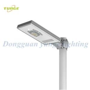 PIR Sensor, 15W LED, 8W Solar Panel Integrated Solar Courtyard Lights
