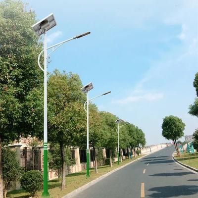 12m 120W Split Solar Street Light with Longi Cell Solar Panel Mono Crystalline High Efficiency