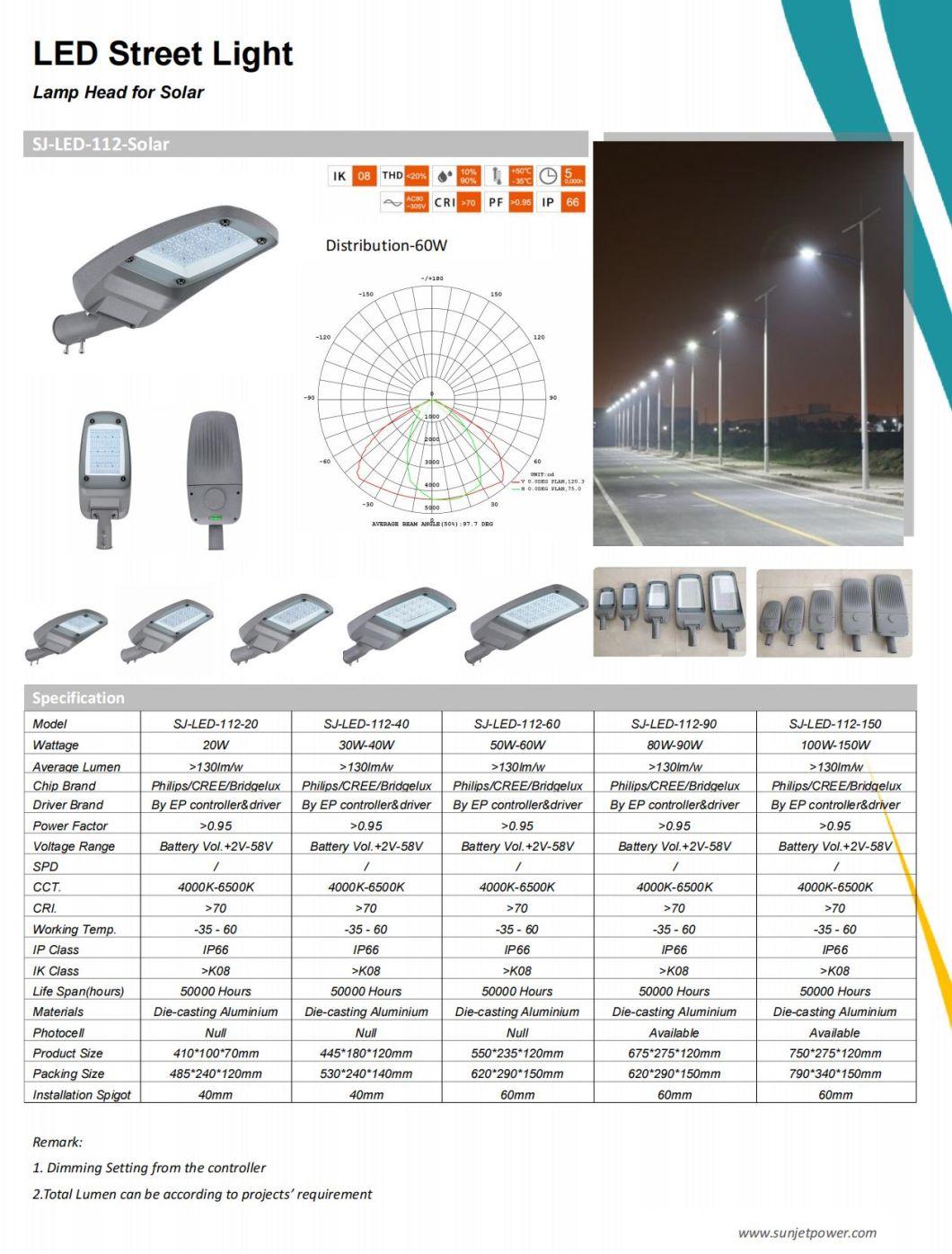 New Design Parts Easy Integrated LED Solar Street Light