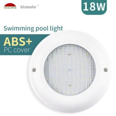 18W IP68 Structure Waterproof 250mm LED Wall Mounted Swimming Light