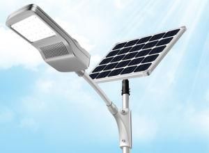 20W All in Two Cold Resistance IP65 Waterproof LED Solar Street Lamp with Lithium Battery Control System