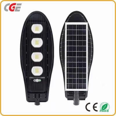 LED Solar Outdoor Waterproof IP65 ABS Integrated Street Light 120W