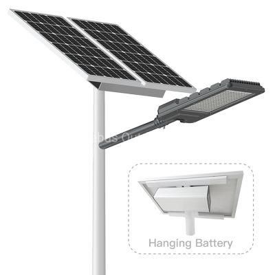Factory Price 30W Solar Street Light with 6 Meters Light Pole