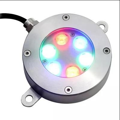 IP68 Waterproof RGBW Color 304 or 316 Stainless Steel Music LED Fountain Lights