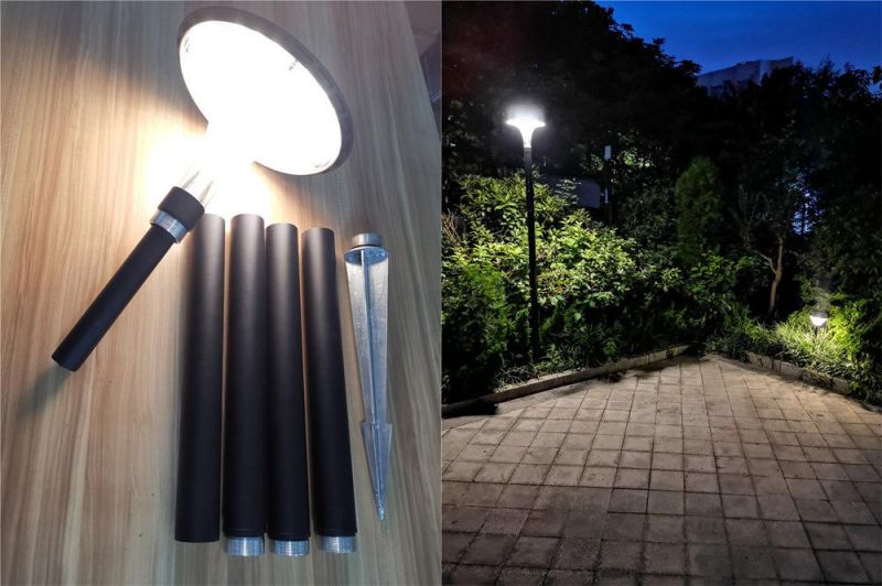 Factory Price Outdoor Waterproof Solar Power Lamps with 2.2m Pole