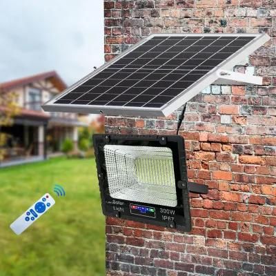 Haoxintai Aluminum Shell Solar Floodlight 100W 200W 300W 400W 500W Solar LED Flood Light