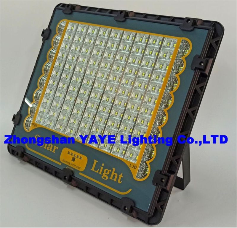 Yaye 2021 Hot Sell Newest Design Outdoor 50W Solar LED Flood Garden Lighting with 50W-400W Available