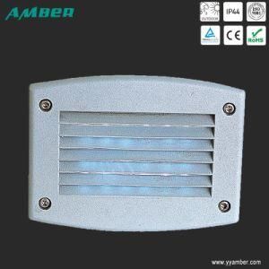 Shuttered Cover Outdoor Wall Recessed Light
