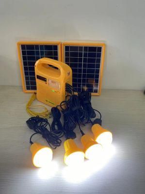 10W off-Grid Solar Energy Kit with 6.4V/5500mAh LiFePO4 Battery and 4PC LED Bulbs for Ethiopia Market