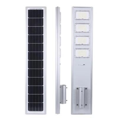 Integrated Aluminium IP65 Waterproof 60W 120W 180W 200W All in One LED Solar Garden Lamp with PIR Sensor