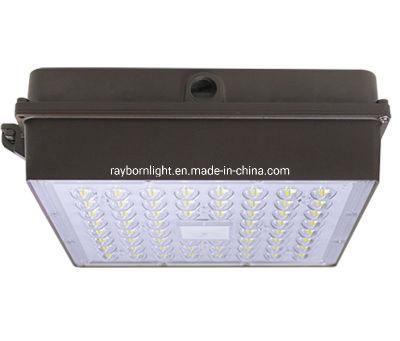 60W 80W 100W 120W Surface Recessed Mount Ceiling Installation Gas Station LED Canopy Light