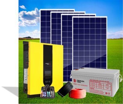 High Quality 5500W 5.5kw 48V 100A MPPT Pure Sine Wave Single Phrase 220V Solar Hybrid Inverter