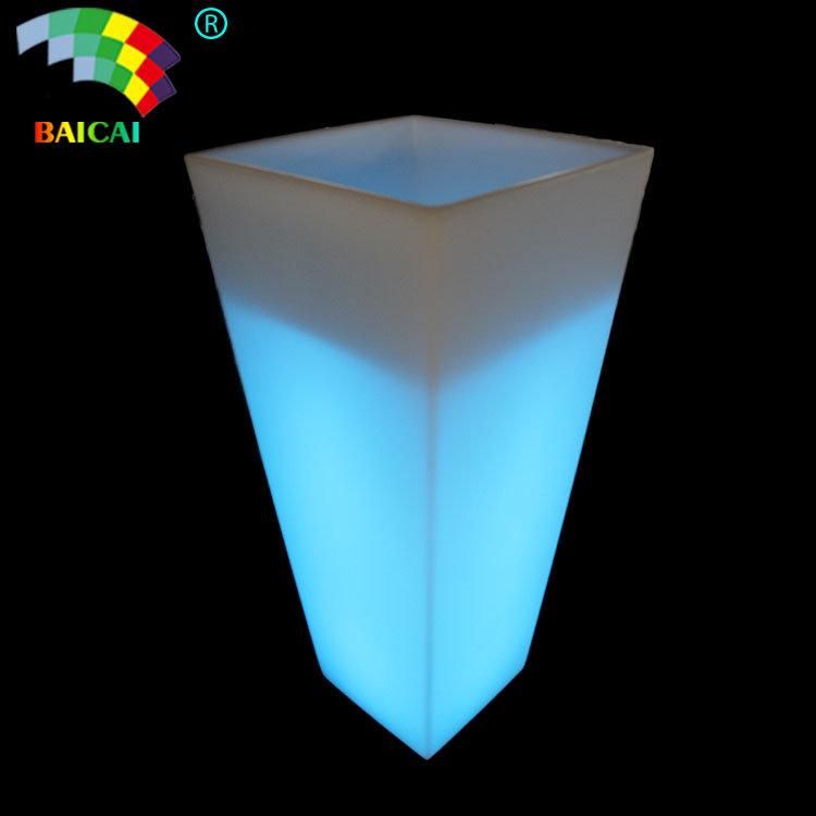 LED Large Planter Pots 138cm with Light Color Change