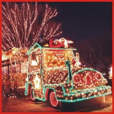 Beautiful Magic Colourful Christmas Train Lights with CE RoHS