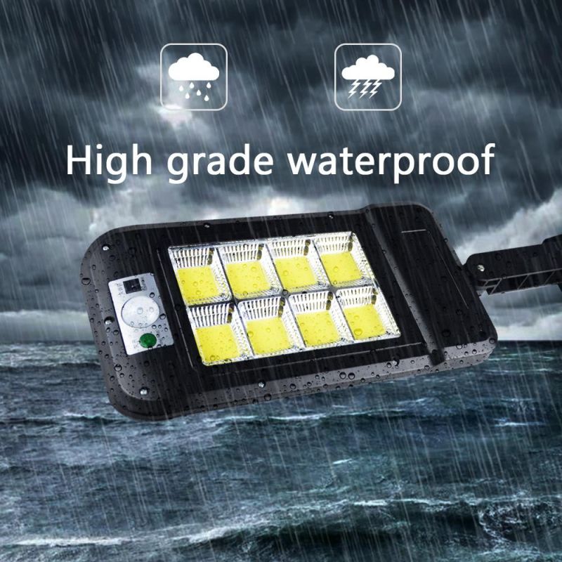 Powerful Remote Control COB Solar Light LED Outdoor Solar Lamp PIR Motion Sensor Garden Wall Street Lights Decorative