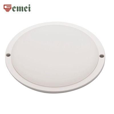 IP65 Moisture-Proof Lamps Outdoor LED Bulkhead Lamp White Round 18W with CE RoHS Certificate