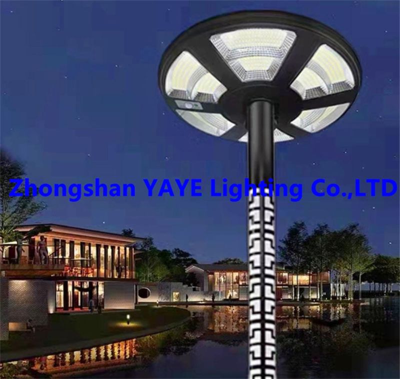 Yaye Hot Sell 300W UFO Solar LED Street Road Garden Wall Lamp with 500PCS Stock/ Radar Sensor/ Remote Controller/ Pls Contact Zhongshan Yaye Lighting Co., Ltd