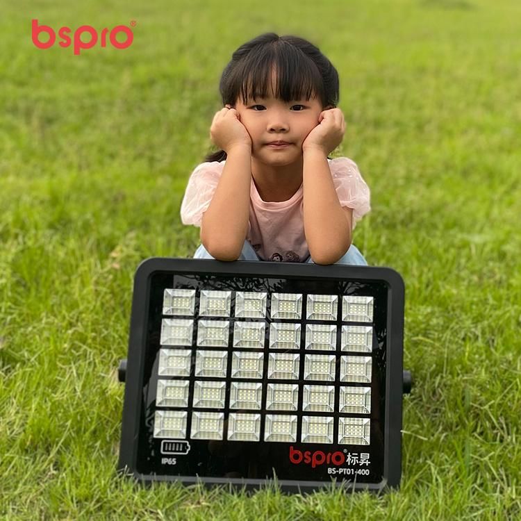 Bspro Bright LED Light Outdoor Ground Mounted Lights High Quality Remote Control 200W LED Flood Lamp