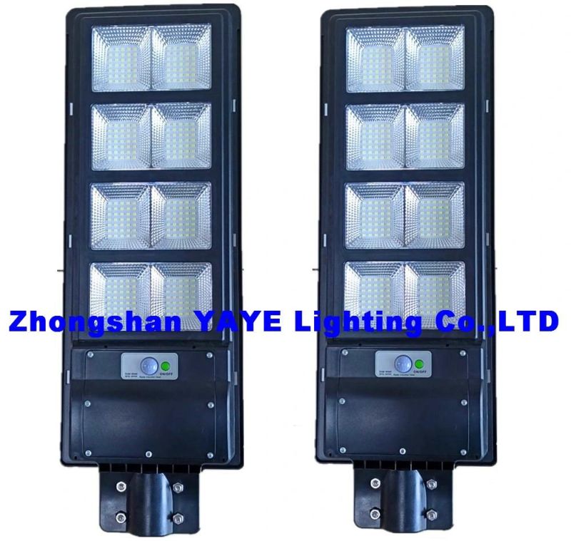 Yaye Hot Sell Outdoor 200W/150W/100W IP6 Integrated All in One High Power LED Solar Road Wall Garden Lamp with 3 Years Warranty/ Remote Controller/1000PCS Stock