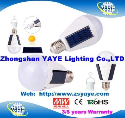 Yaye 18 Hot Sell AC110V/220V E27 Solar Emergency Smart Rechargeable 7W/12W LED Bulbs with 2 Years Warranty
