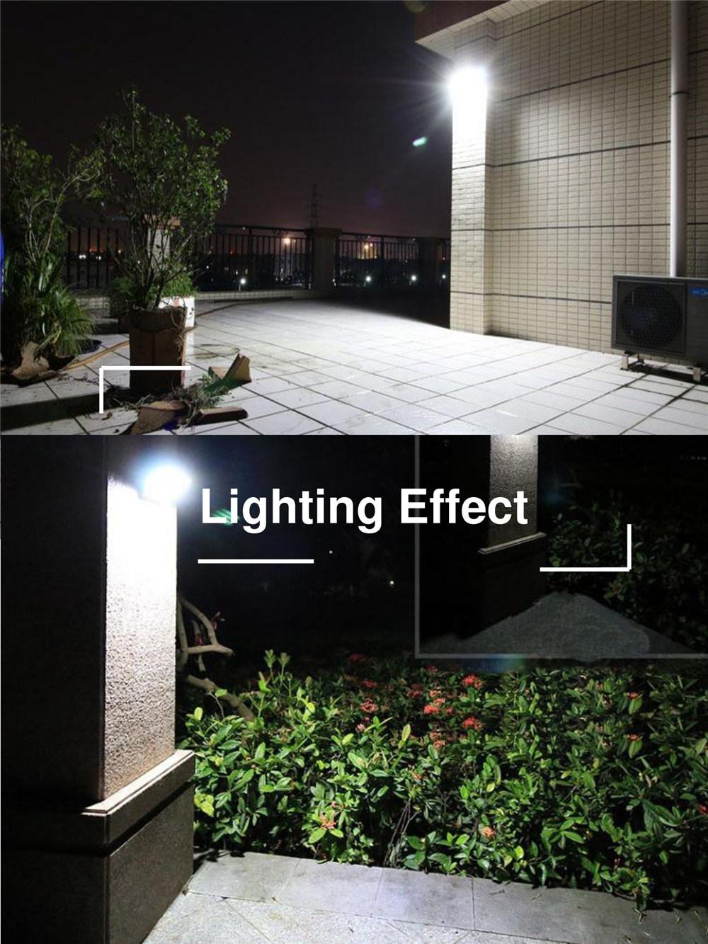 Wall Mount Solar Light All in One Design for Outdoor Lighting