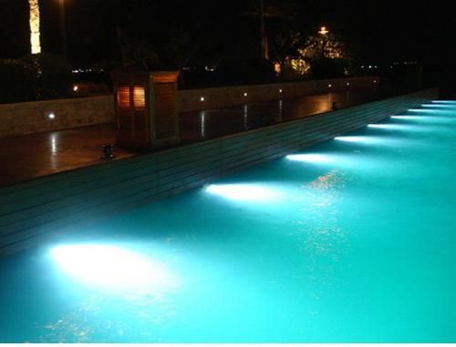 Wall Mount RGB IP68 Marine Luxury Yacht Boat Dock Swimming Pool Underwater LED Lights