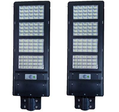 Yaye 2022 Hot Sell 200W All in One Solar LED Street Light with Control Modes: Light + Timing + Rador Control / Remote Controller