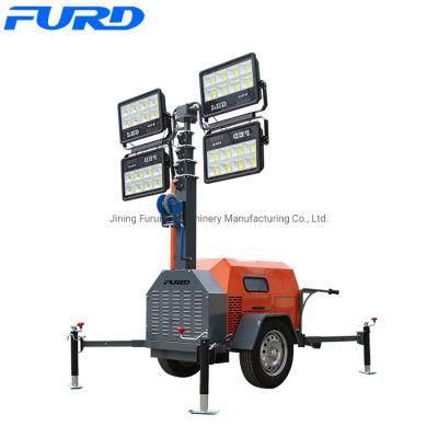 New Condition Mobile LED Solar Light Tower